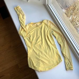 Yellow Lululemon Longsleeve